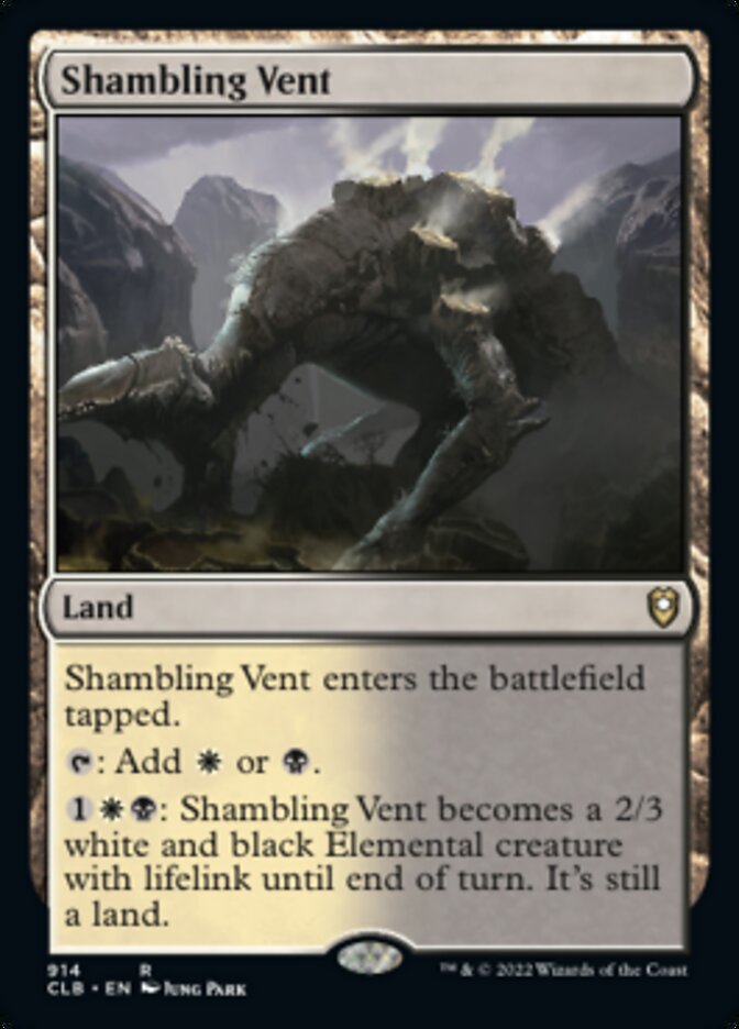 Shambling Vent [Commander Legends: Battle for Baldur's Gate] - Magic: The Gathering - Card Brawlers | Quebec | Canada |