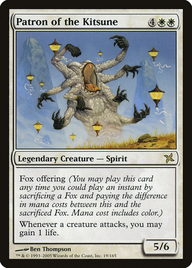 Patron of the Kitsune [Betrayers of Kamigawa] - Magic: The Gathering - Card Brawlers | Quebec | Canada |