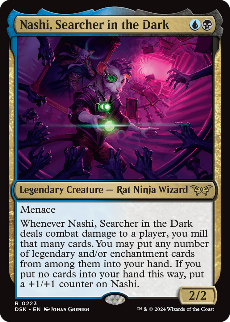 Nashi, Searcher in the Dark [Duskmourn: House of Horror] - Magic: The Gathering - Card Brawlers | Quebec | Canada |