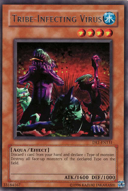 Tribe-Infecting Virus [DR1-EN131] Rare - Yu-Gi-Oh! - Card Brawlers | Quebec | Canada |