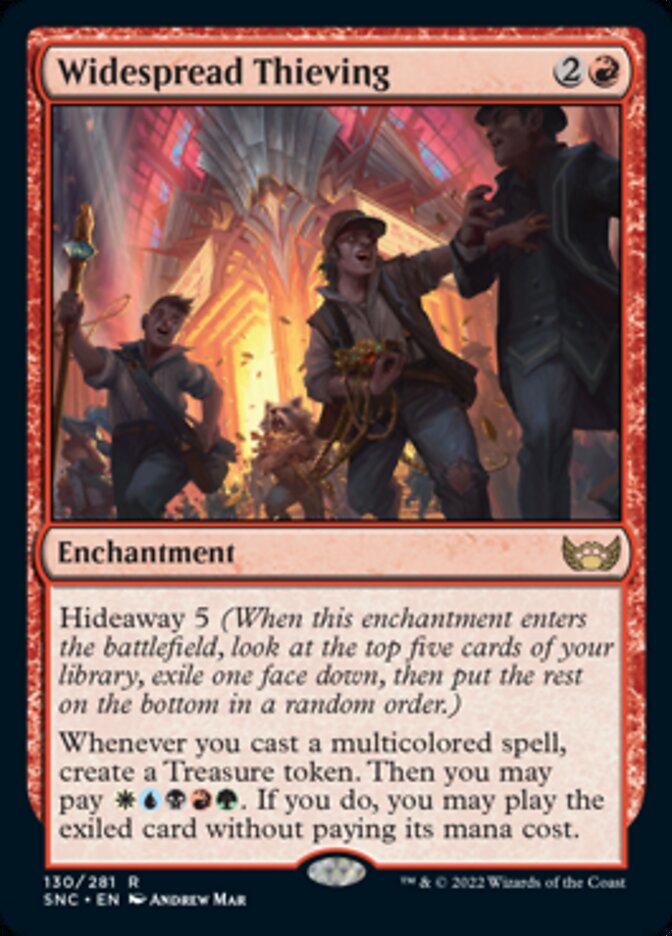 Widespread Thieving [Streets of New Capenna] - Magic: The Gathering - Card Brawlers | Quebec | Canada |