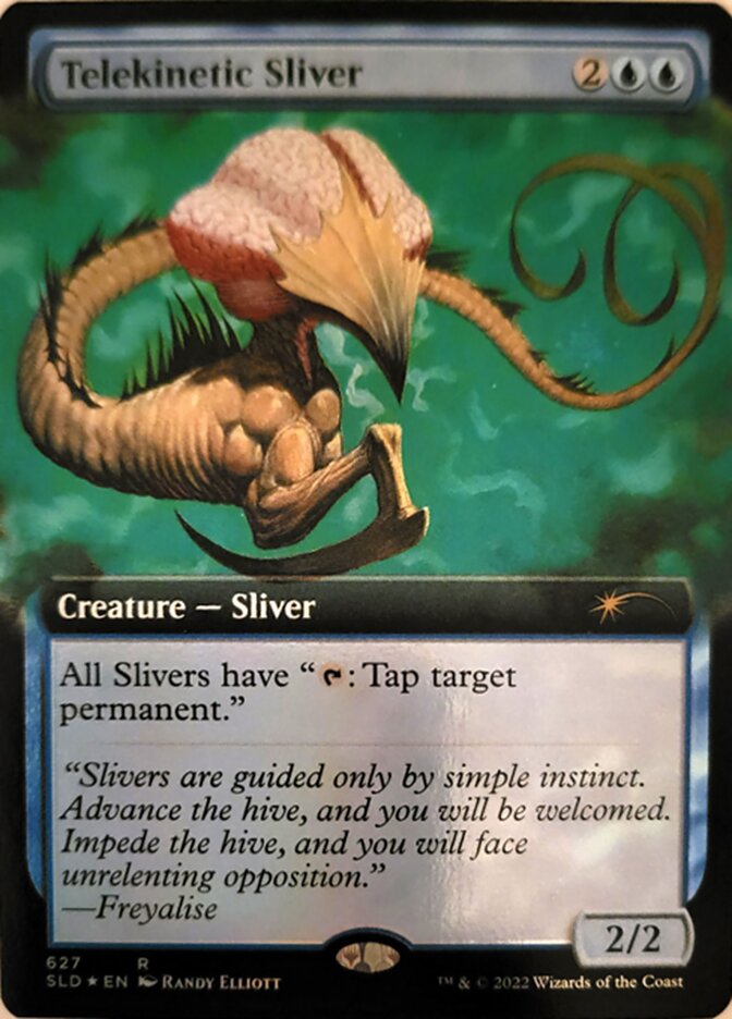 Telekinetic Sliver (Extended Art) [Secret Lair Drop Promos] - Magic: The Gathering - Card Brawlers | Quebec | Canada |