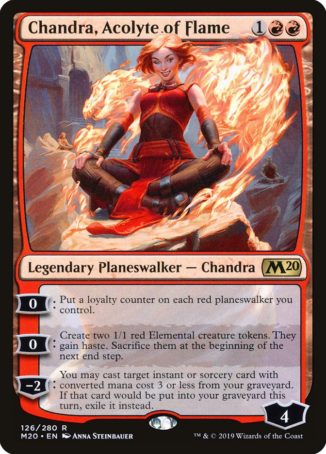 Chandra, Acolyte of Flame [Core Set 2020] - Magic: The Gathering - Card Brawlers | Quebec | Canada |