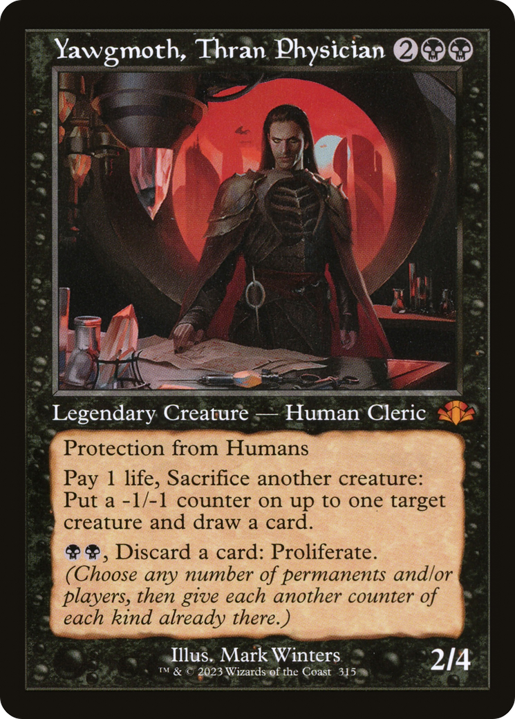Yawgmoth, Thran Physician (Retro) [Dominaria Remastered] - Magic: The Gathering - Card Brawlers | Quebec | Canada |