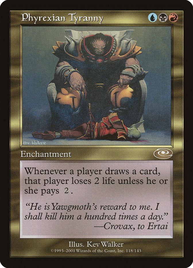 Phyrexian Tyranny [Planeshift] - Magic: The Gathering - Card Brawlers | Quebec | Canada |