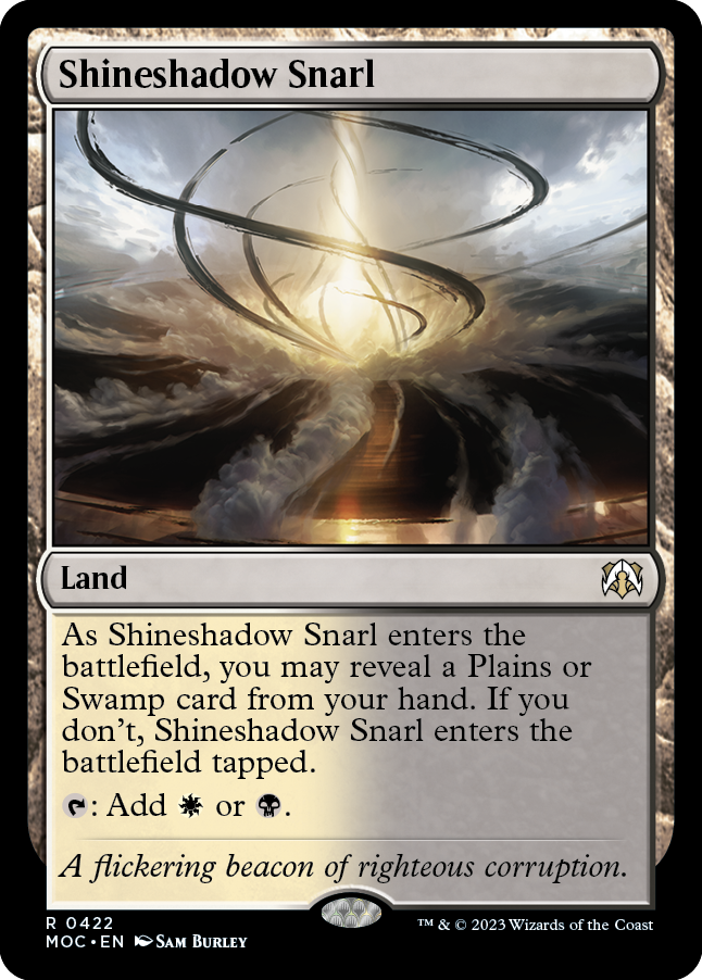 Shineshadow Snarl [March of the Machine Commander] - Magic: The Gathering - Card Brawlers | Quebec | Canada |
