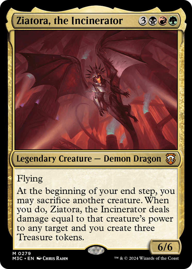 Ziatora, the Incinerator (Ripple Foil) [Modern Horizons 3 Commander] - Magic: The Gathering - Card Brawlers | Quebec | Canada |