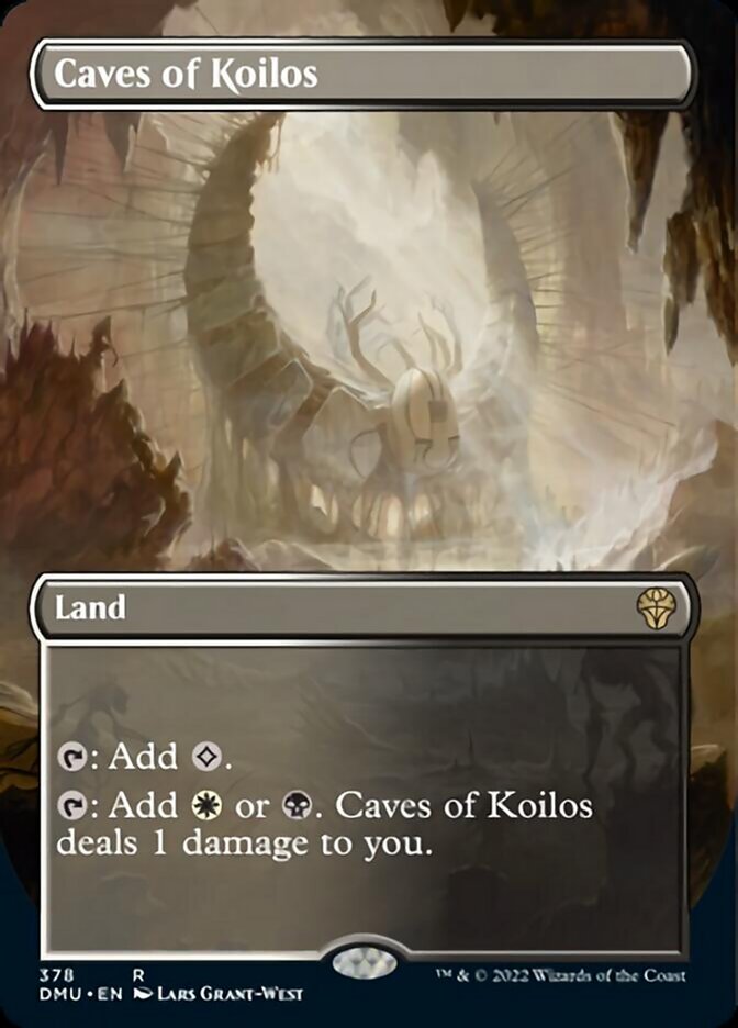 Caves of Koilos (Borderless Alternate Art) [Dominaria United] - Magic: The Gathering - Card Brawlers | Quebec | Canada |