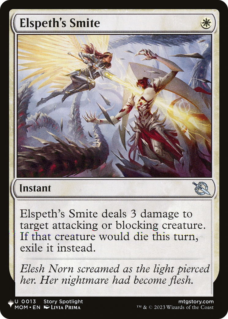 Elspeth's Smite [The List] - Magic: The Gathering - Card Brawlers | Quebec | Canada |