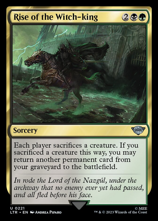 Rise of the Witch-King [The Lord of the Rings: Tales of Middle-Earth] - Magic: The Gathering - Card Brawlers | Quebec | Canada |