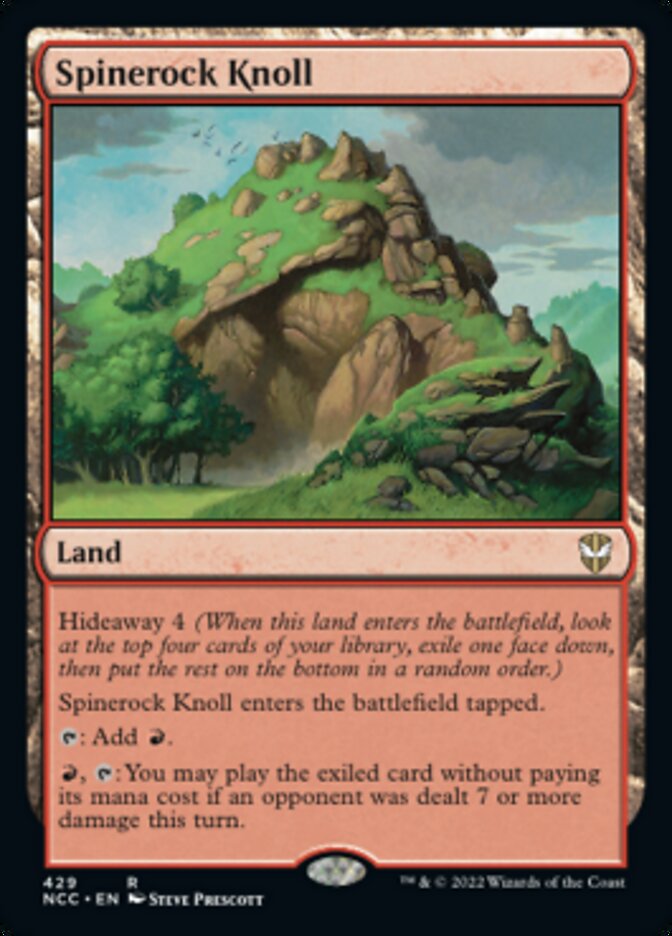 Spinerock Knoll [Streets of New Capenna Commander] - Magic: The Gathering - Card Brawlers | Quebec | Canada |