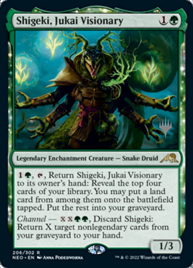 Shigeki, Jukai Visionary (Promo Pack) [Kamigawa: Neon Dynasty Promos] - Magic: The Gathering - Card Brawlers | Quebec | Canada |