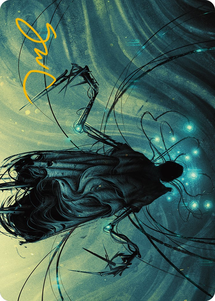 Ichor Synthesizer Art Card (Gold-Stamped Signature) [Phyrexia: All Will Be One Art Series] - Magic: The Gathering - Card Brawlers | Quebec | Canada |