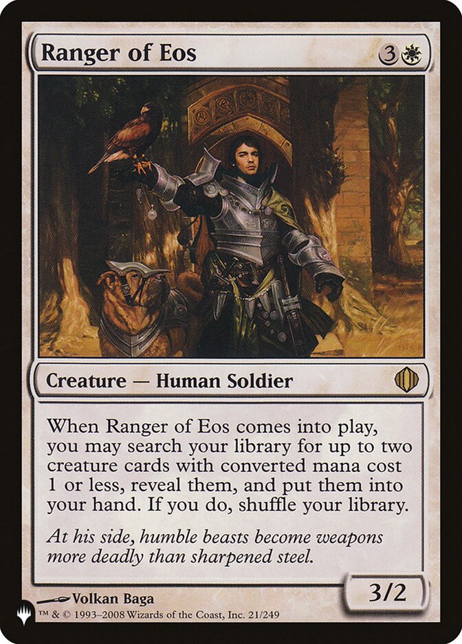 Ranger of Eos [The List] - Magic: The Gathering - Card Brawlers | Quebec | Canada |