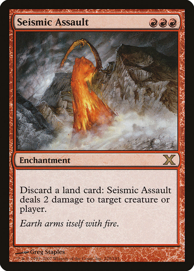 Seismic Assault [Tenth Edition] - Magic: The Gathering - Card Brawlers | Quebec | Canada |
