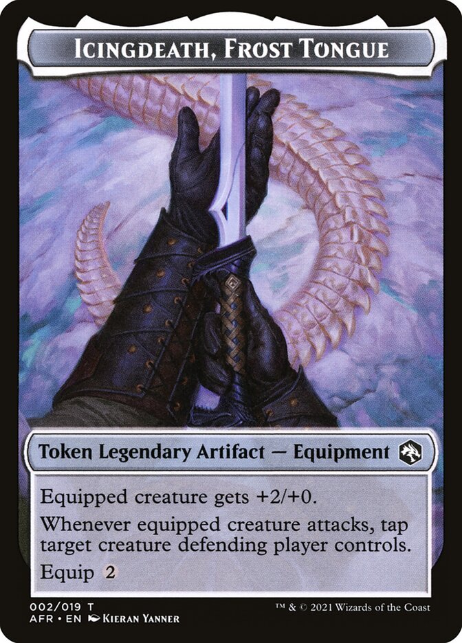 Spider // Icingdeath, Frost Tongue Double-Sided Token [Dungeons & Dragons: Adventures in the Forgotten Realms Tokens] - Magic: The Gathering - Card Brawlers | Quebec | Canada |