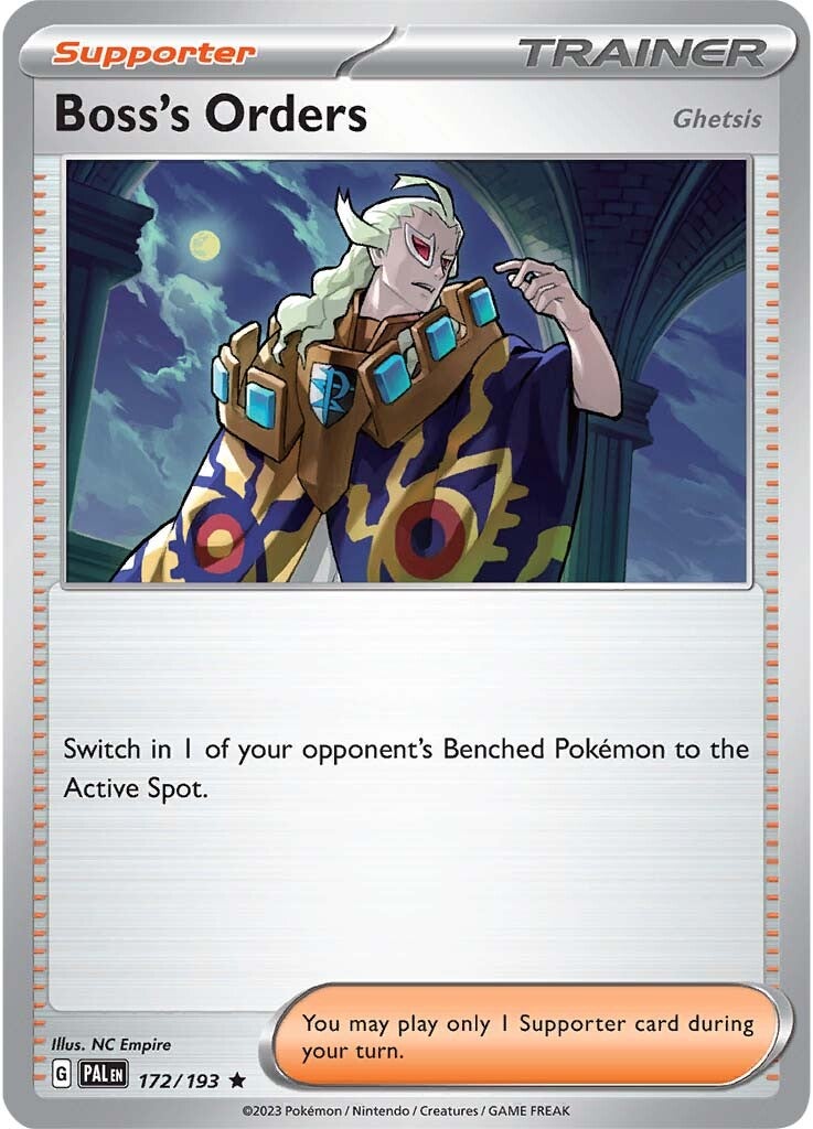 Boss's Orders (172/193) [Scarlet & Violet: Paldea Evolved] - Pokémon - Card Brawlers | Quebec | Canada |