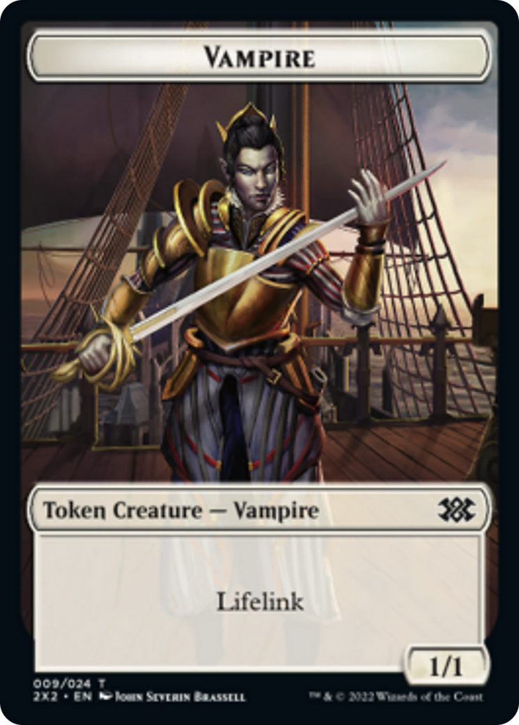 Boar // Vampire Double-Sided Token [Double Masters 2022 Tokens] - Magic: The Gathering - Card Brawlers | Quebec | Canada |