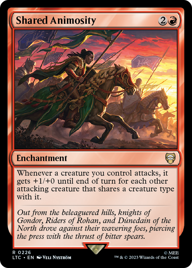 Shared Animosity [The Lord of the Rings: Tales of Middle-Earth Commander] - Magic: The Gathering - Card Brawlers | Quebec | Canada |