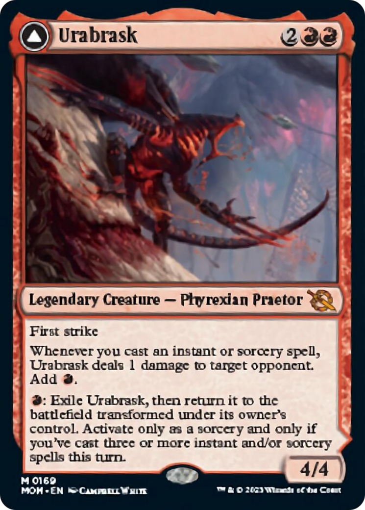 Urabrask // The Great Work [March of the Machine] - Magic: The Gathering - Card Brawlers | Quebec | Canada |
