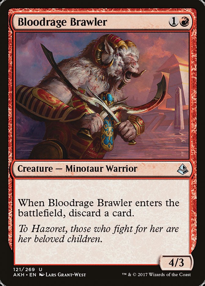 Bloodrage Brawler [Amonkhet] - Magic: The Gathering - Card Brawlers | Quebec | Canada |