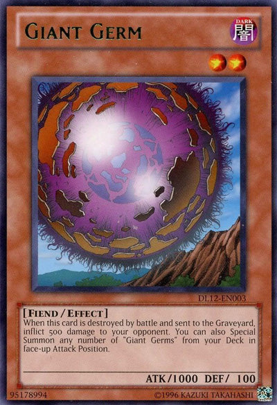 Giant Germ (Green) [DL12-EN003] Rare - Yu-Gi-Oh! - Card Brawlers | Quebec | Canada |