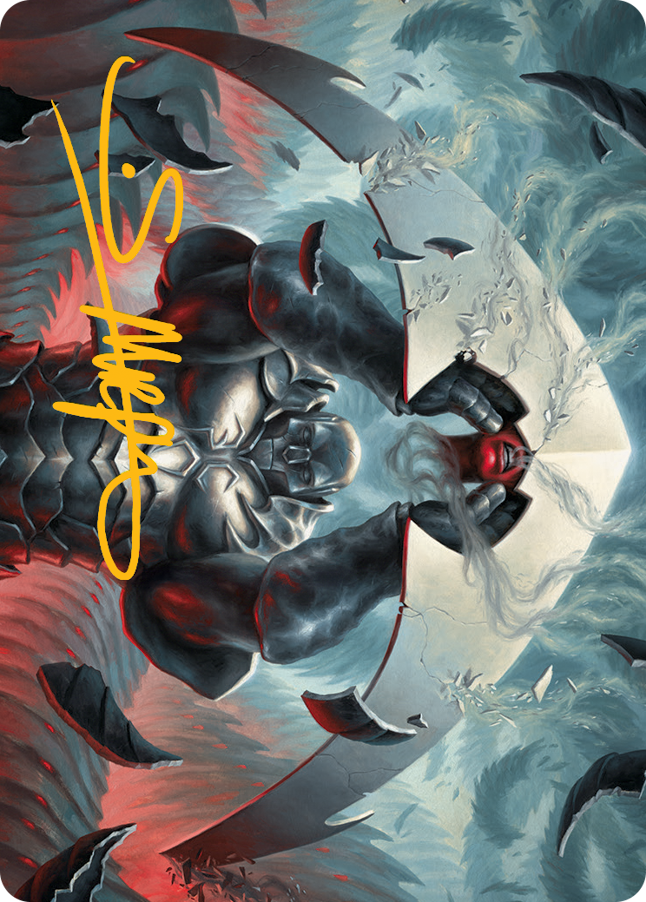 Mirrodin Avenged Art Card (Gold-Stamped Signature) [March of the Machine Art Series] - Magic: The Gathering - Card Brawlers | Quebec | Canada |
