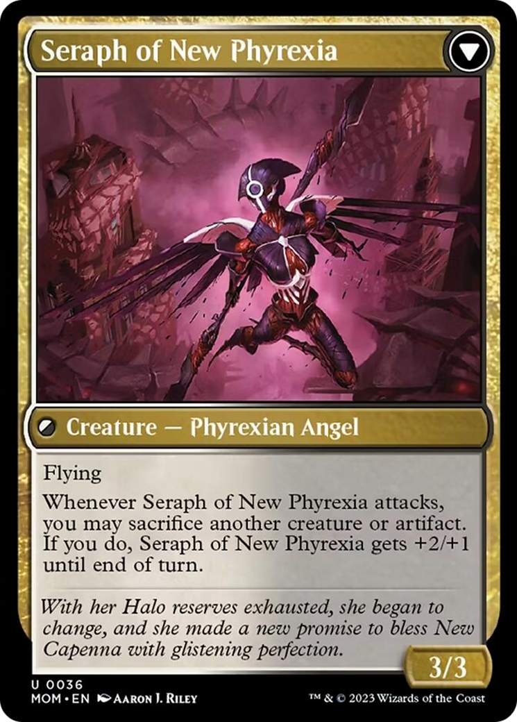 Seraph of New Capenna // Seraph of New Phyrexia [March of the Machine] - Magic: The Gathering - Card Brawlers | Quebec | Canada |