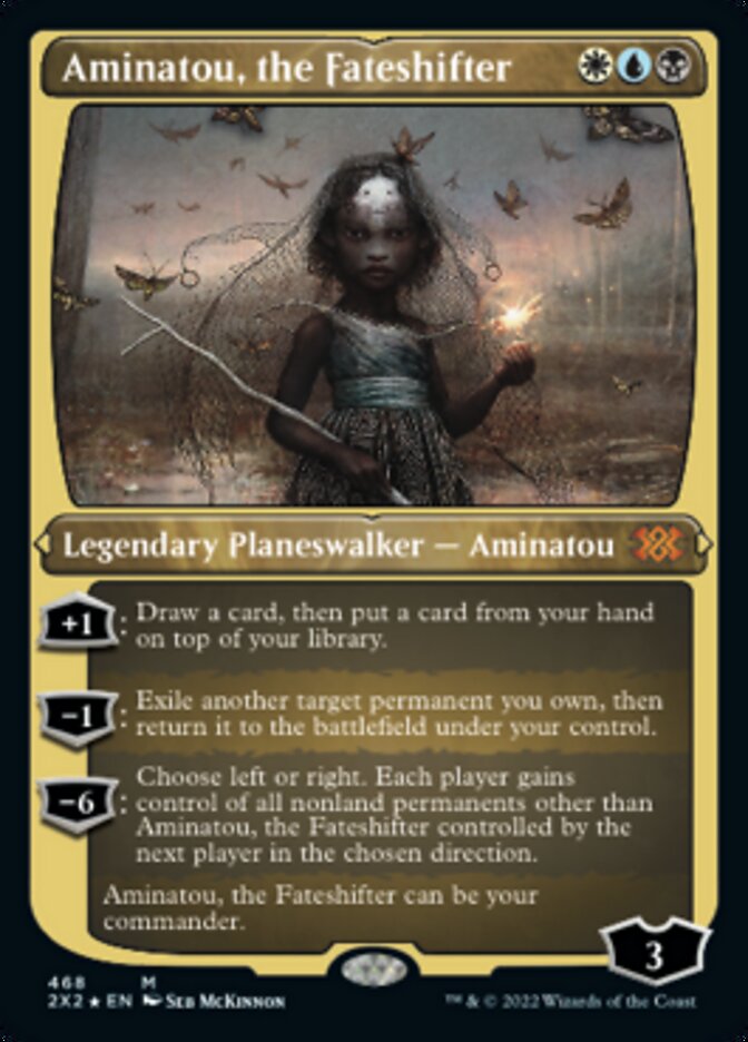 Aminatou, the Fateshifter (Foil Etched) [Double Masters 2022] - Magic: The Gathering - Card Brawlers | Quebec | Canada |