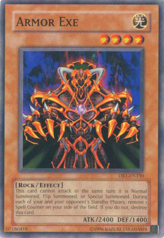 Armor Exe [DR1-EN130] Common - Yu-Gi-Oh! - Card Brawlers | Quebec | Canada |