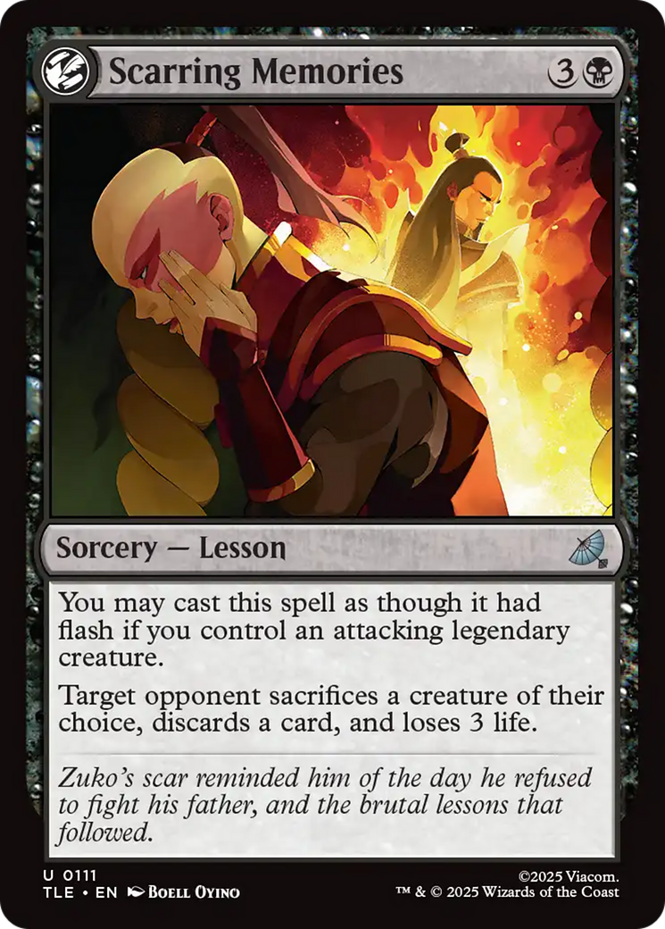 Scarring Memories [Avatar: The Last Airbender: Eternal-Legal] - Magic: The Gathering - Card Brawlers | Quebec | Canada |