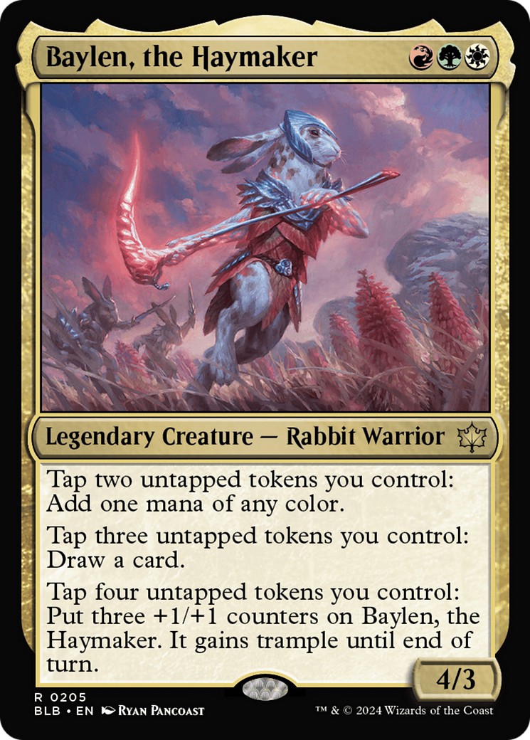 Baylen, the Haymaker [Bloomburrow] - Magic: The Gathering - Card Brawlers | Quebec | Canada |