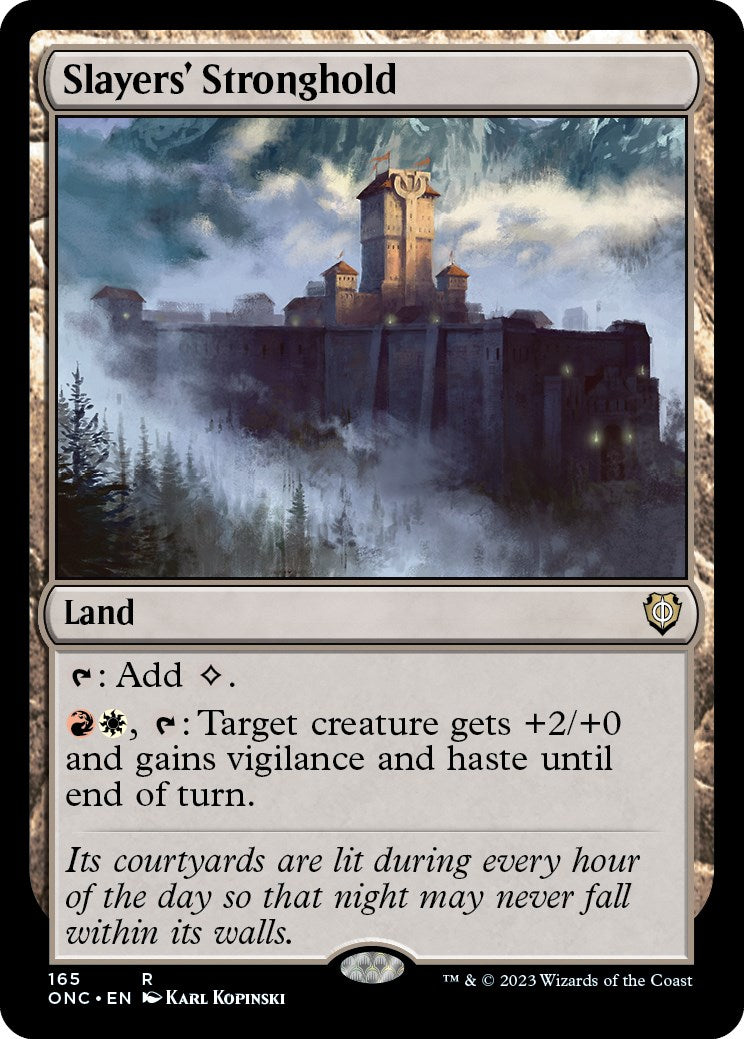 Slayers' Stronghold [Phyrexia: All Will Be One Commander] - Magic: The Gathering - Card Brawlers | Quebec | Canada |