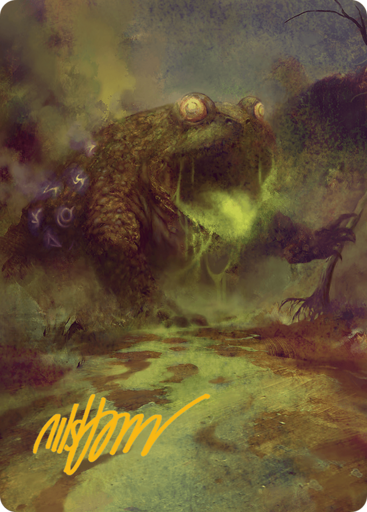 The Gitrog Monster Art Card (Gold-Stamped Signature) [Bloomburrow Art Series] - Magic: The Gathering - Card Brawlers | Quebec | Canada |