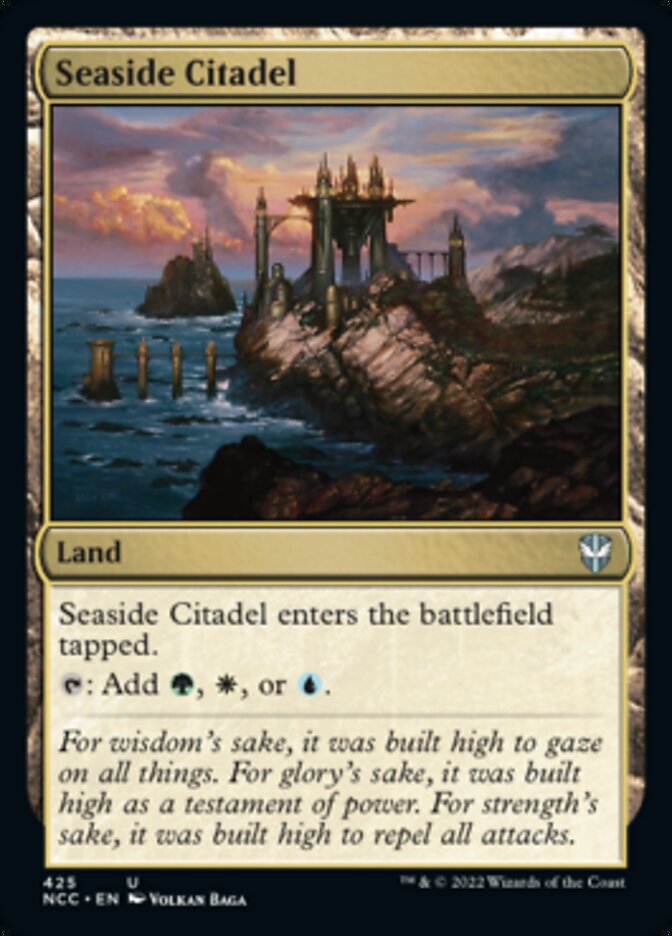 Seaside Citadel [Streets of New Capenna Commander] - Magic: The Gathering - Card Brawlers | Quebec | Canada |