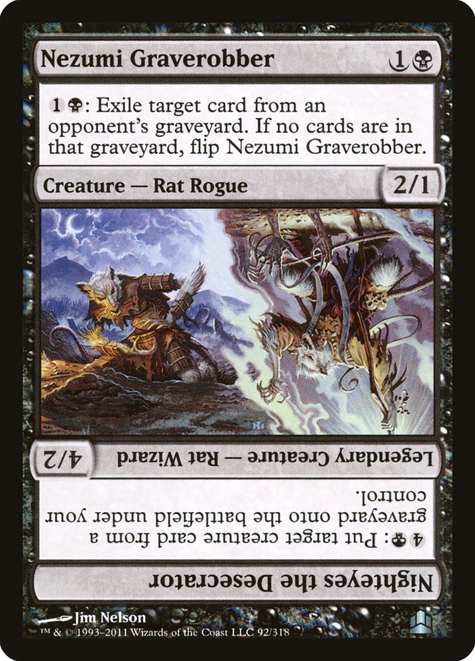 Nezumi Graverobber // Nighteyes the Desecrator [Commander 2011] - Magic: The Gathering - Card Brawlers | Quebec | Canada |