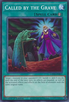 Called by the Grave (LAVD-ENS17) (LAVD-ENS17) - Legendary Arc-V Decks 1st Edition - Card Brawlers