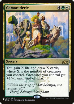 Camaraderie (LIST-157) - The List Reprints - Card Brawlers