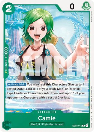 Camie (EB03-015) - Extra Booster: One Piece Heroines Edition - Card Brawlers