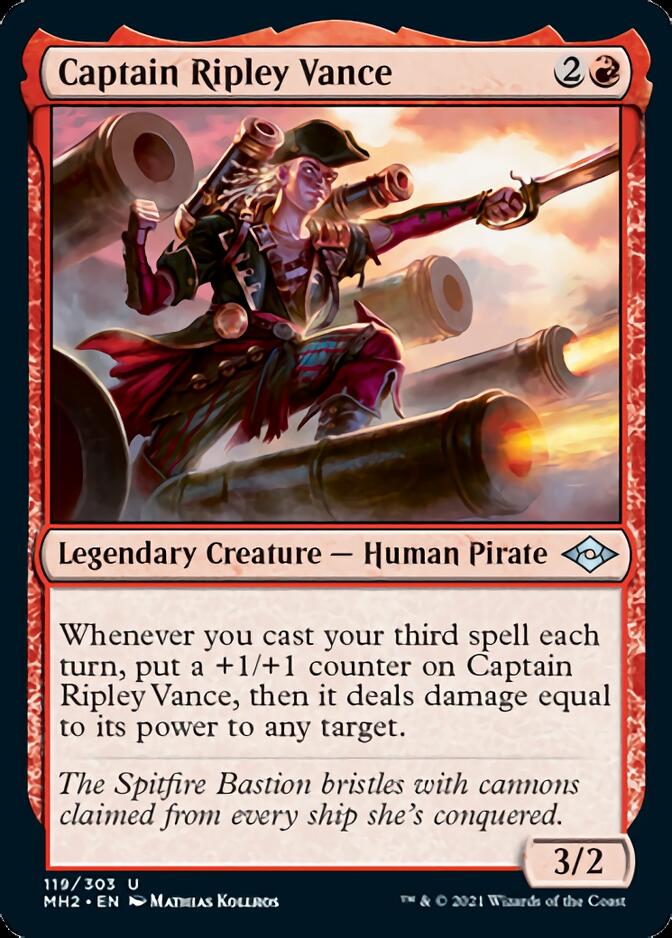 Captain Ripley Vance [Modern Horizons 2] - Card Brawlers