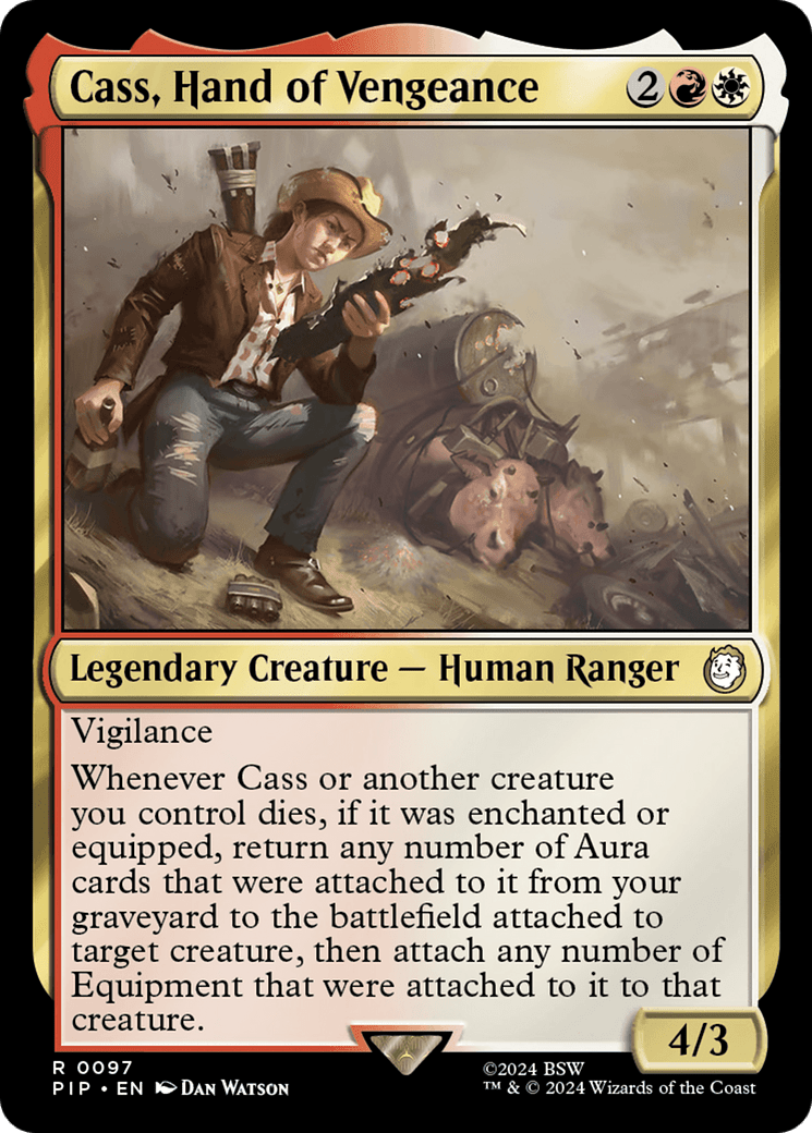 Cass, Hand of Vengeance [Fallout] - Card Brawlers