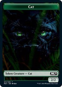Cat (011) // Dog Double - Sided Token [Core Set 2021 Tokens] - Card Brawlers