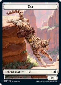 Cat // Insect Double - Sided Token [Zendikar Rising Tokens] - Card Brawlers