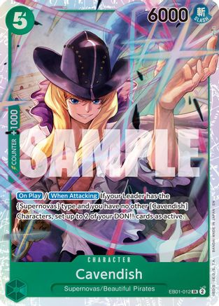Cavendish - EB01-012 (Reprint) (EB01-012) - Premium Booster -The Best- Vol. 2 Foil - Card Brawlers