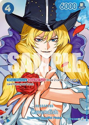 Cavendish (SP) (OP10-045) - The Time of Battle Foil - Card Brawlers