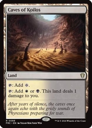 Caves of Koilos (FRC-066) - Commander: Reality Fracture - Card Brawlers