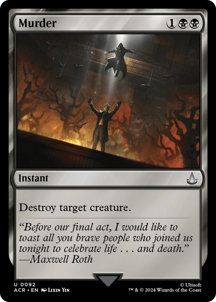 Murder [Assassin's Creed] - Magic: The Gathering - Card Brawlers | Quebec | Canada |