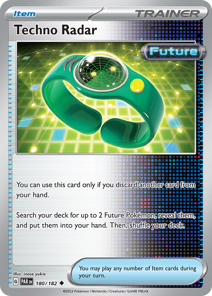 Techno Radar (180/182) [Scarlet & Violet: Paradox Rift] - Pokémon - Card Brawlers | Quebec | Canada |