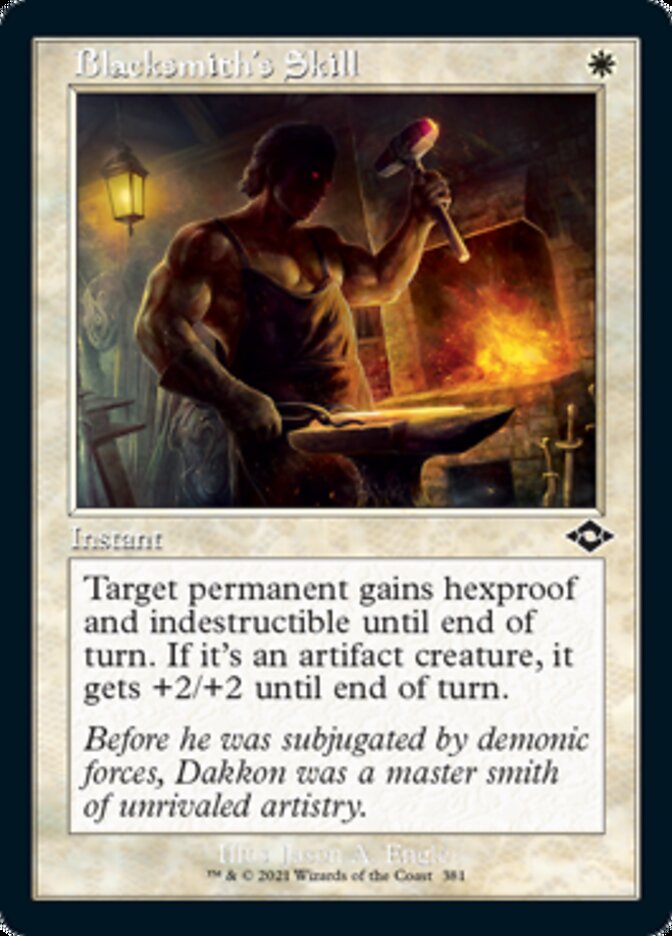 Blacksmith's Skill (Retro Foil Etched) [Modern Horizons 2] - Magic: The Gathering - Card Brawlers | Quebec | Canada |