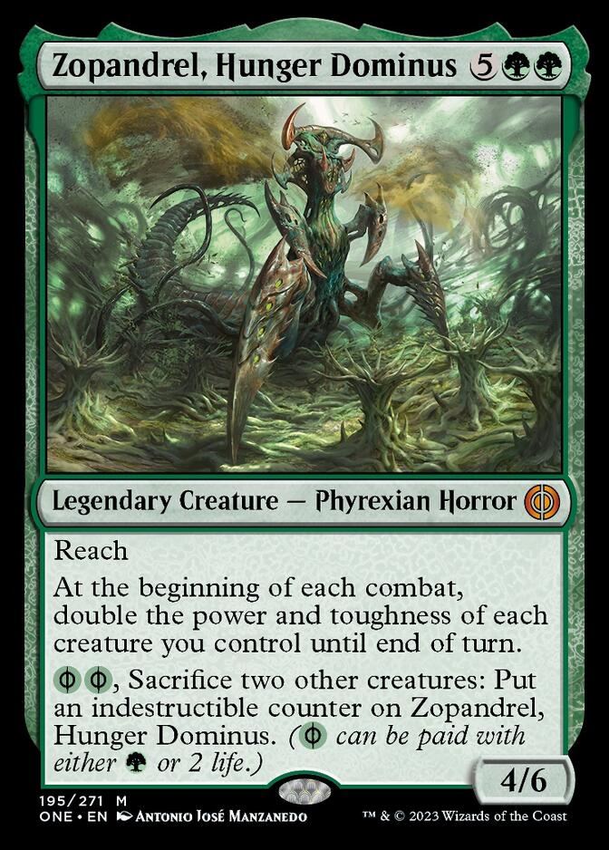 Zopandrel, Hunger Dominus [Phyrexia: All Will Be One] - Magic: The Gathering - Card Brawlers | Quebec | Canada |